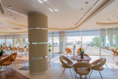 İç modern Restoran