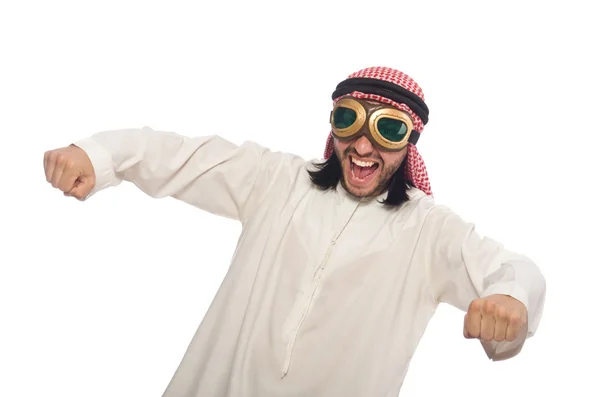 Араб в авиационных очках — стоковое фото