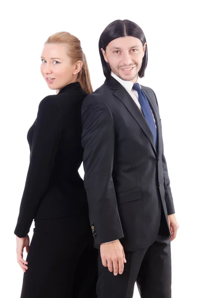 Businessman and businesswoman — Stock Photo, Image