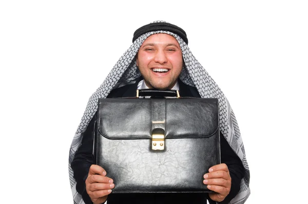 Empresário árabe isolado — Fotografia de Stock