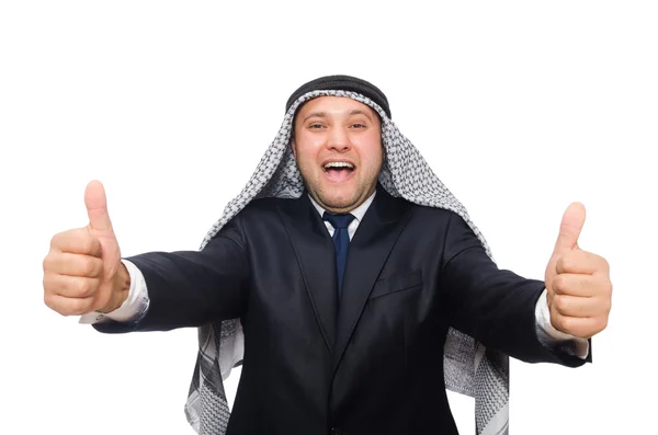 Hombre árabe aislado — Foto de Stock