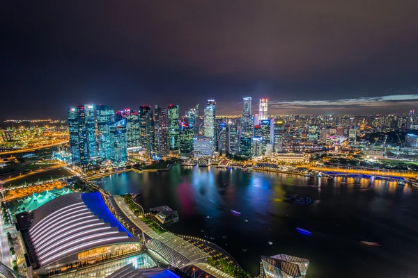 Singapore skyline downtown — Stock Photo, Image