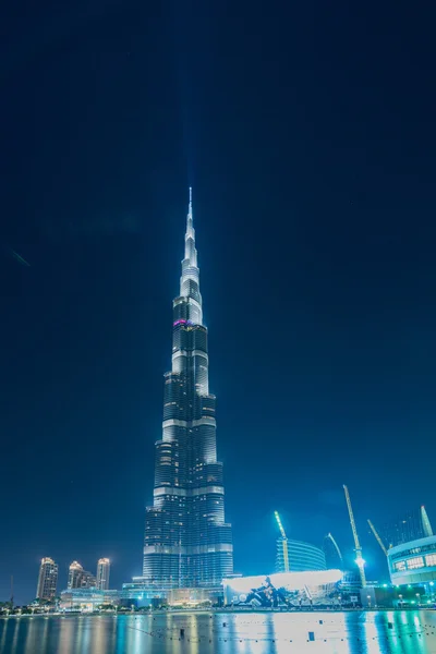 Edificio Burj Khalifa en Emiratos Árabes Unidos, Dubai —  Fotos de Stock