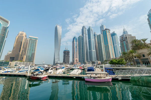 Dubai Marina district — Stock Photo, Image