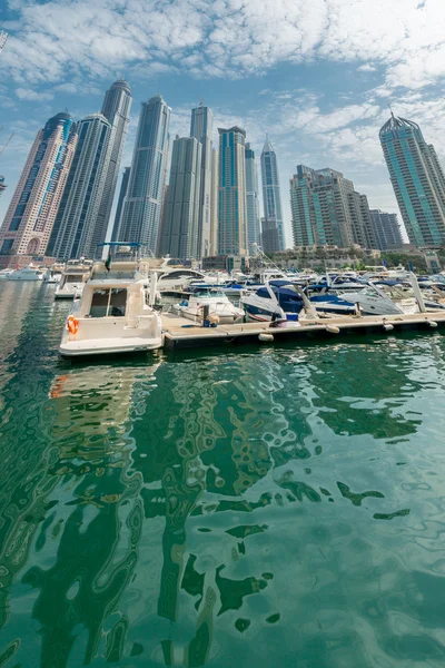 Stadtteil Dubai Marina — Stockfoto