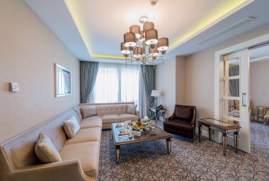 Oda iç modern mobilya ile