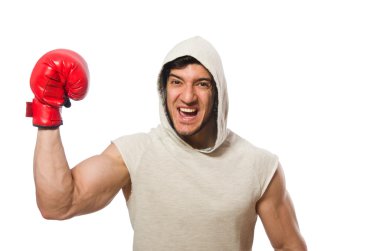 Boks konsepti ile genç sporcu