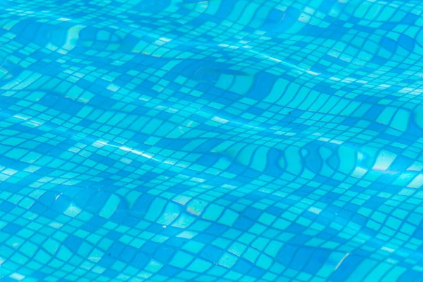 Texture of blue water in the pool — Stock Photo, Image