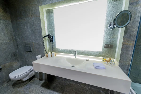 Modern elegant sink in bathroom — Stock Photo, Image