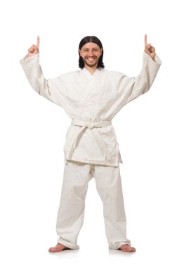 İzole karate avcı