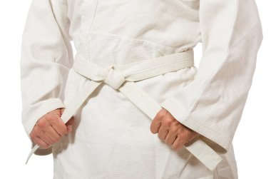 İzole karate avcı