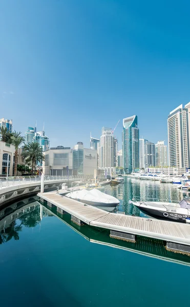 Stadtteil Dubai Marina — Stockfoto