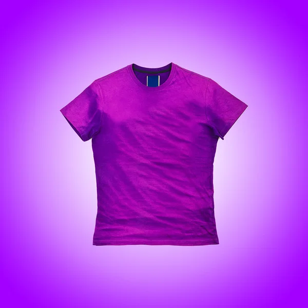 紫の男性のシャツ — ストック写真