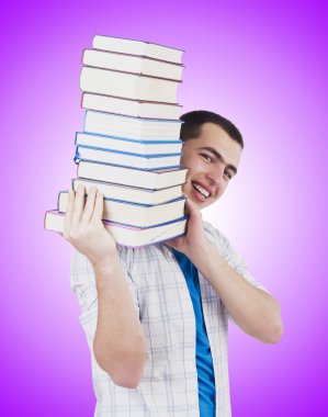 Öğrenci ile lots-in mor kitap