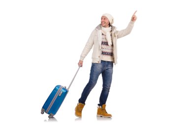 Turizm holding bavula beyaz