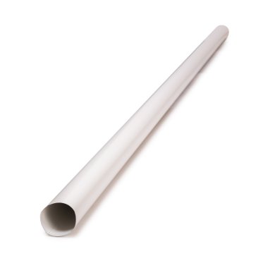 Boru bağlayıcı üzerinde beyaz izole