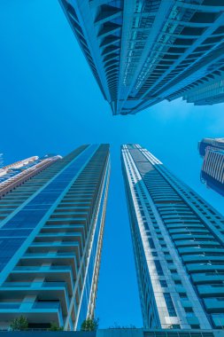 BAE 'deki Dubai Marina gökdelenleri