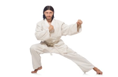 İzole karate avcı