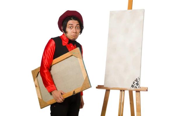 Funny artist isolated — Stock Photo, Image