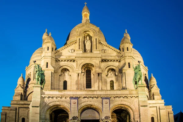 Basilique du Sacre Coeur en Paris Francia —  Fotos de Stock