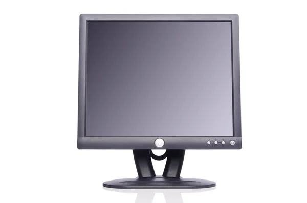 Desktop computer isolated on white — Stock Photo, Image