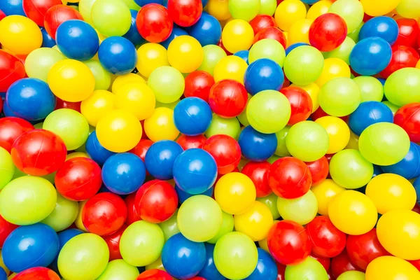 Sfondo di molte palline colorate — Foto Stock