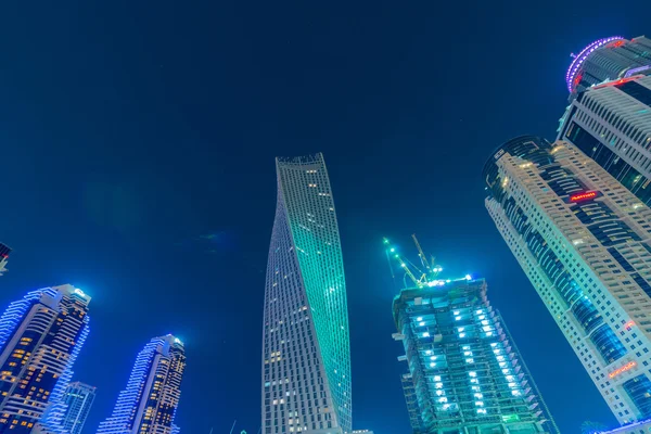在阿联酋的迪拜码头区 — 图库照片