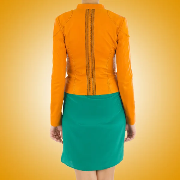 Vrouw in mode jurk concept — Stockfoto