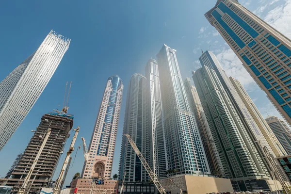 Dubai Marina district — Stock Photo, Image