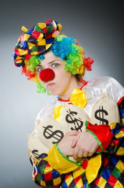 Komik konseptte komik palyaço