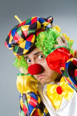 Komik konseptte palyaço