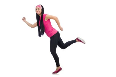 Beyaz yapıyor kadın