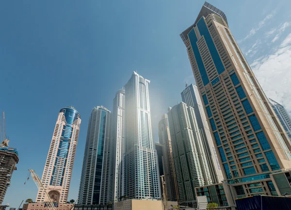 Dubai Marina district — Stock Photo, Image