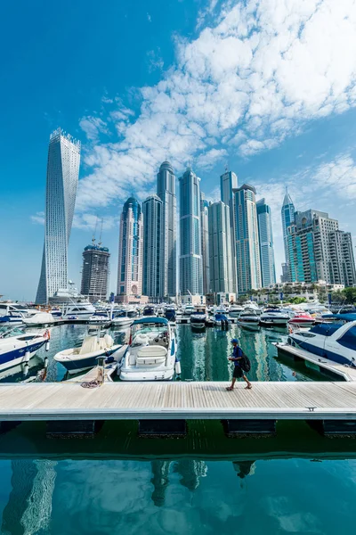 Distrito da Marina de Dubai — Fotografia de Stock