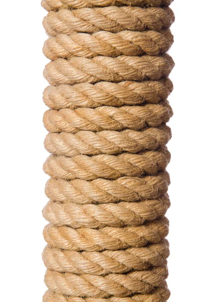 Rope isolated on the white background — Stock Photo, Image