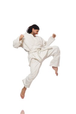 İzole karate avcı