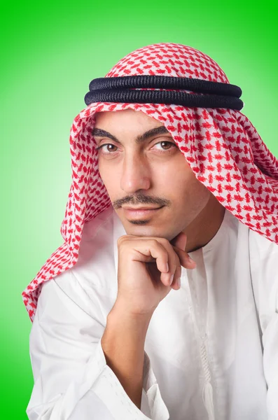 Jonge Arabische geïsoleerd — Stockfoto