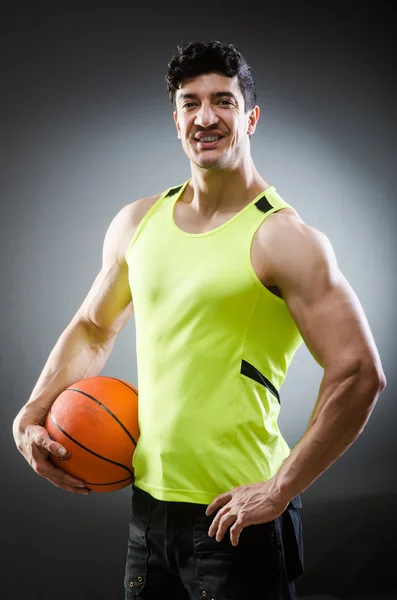 Jugador de baloncesto en concepto deportivo — Foto de Stock