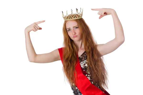 Beauty contest winner — Stock Photo, Image