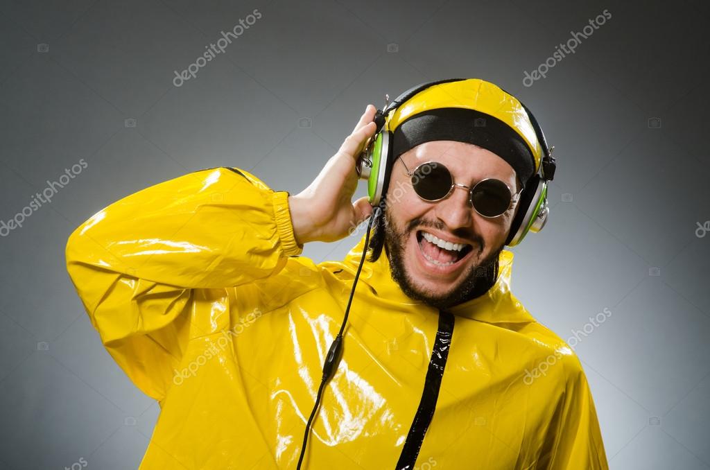 Man wearing yellow suit Stock Photo by ©Elnur_ 85901228