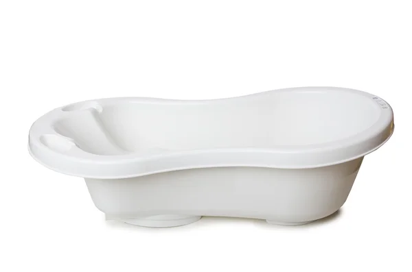 Malé vany izolovaných na bílém — Stock fotografie