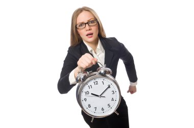 Güzel bir ofis çalışanı, beyaz tenli.