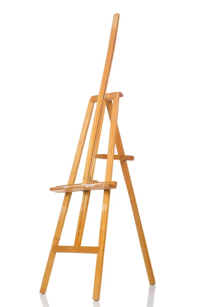 Easel isolado no fundo branco — Fotografia de Stock