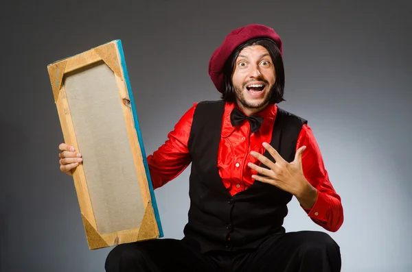 Man artist in art concept — Stock Photo, Image