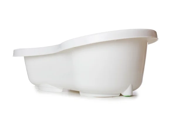 Small tub isolated on the white — Stock Photo, Image