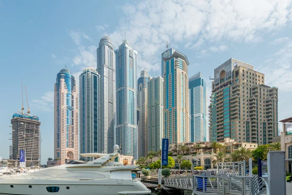 Dubai Marina district — Stock Photo, Image