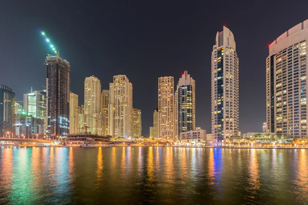 Dubai marina district — Stockfoto