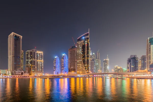 Dubai Marina district — Stock Photo, Image