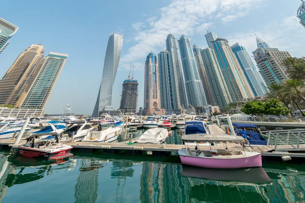 Dubai Marina district — Stock Photo, Image