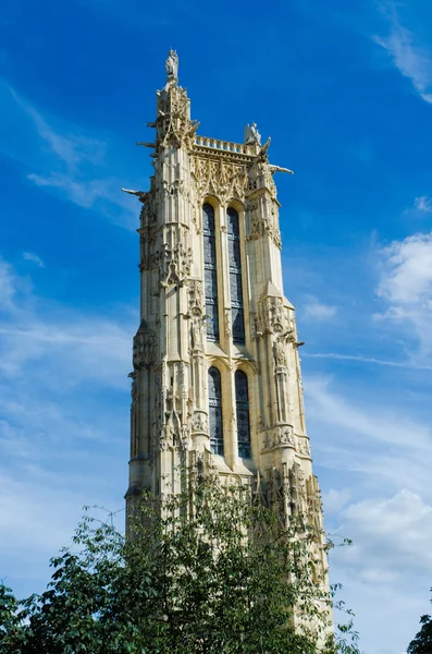 Tower of tour Saint Jacques in Paris — Stock Photo, Image